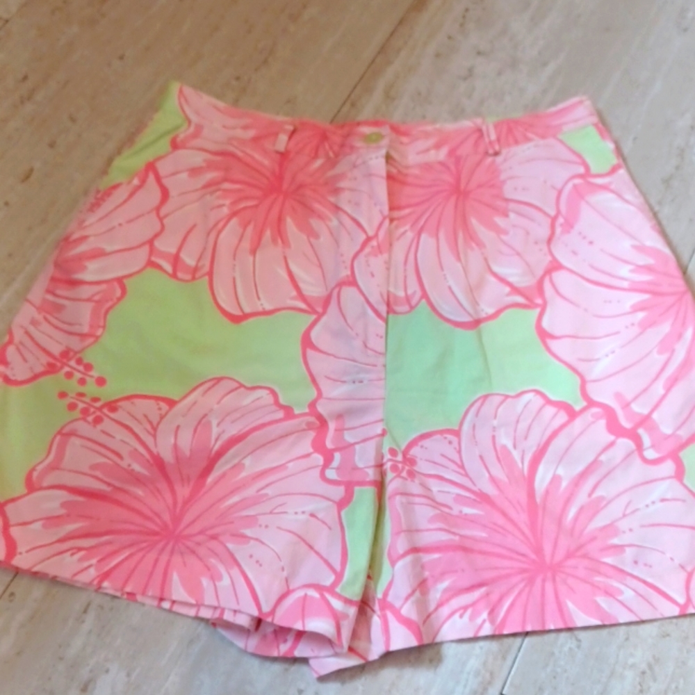Lilly Pulitzer Floral Bermuda Shorts